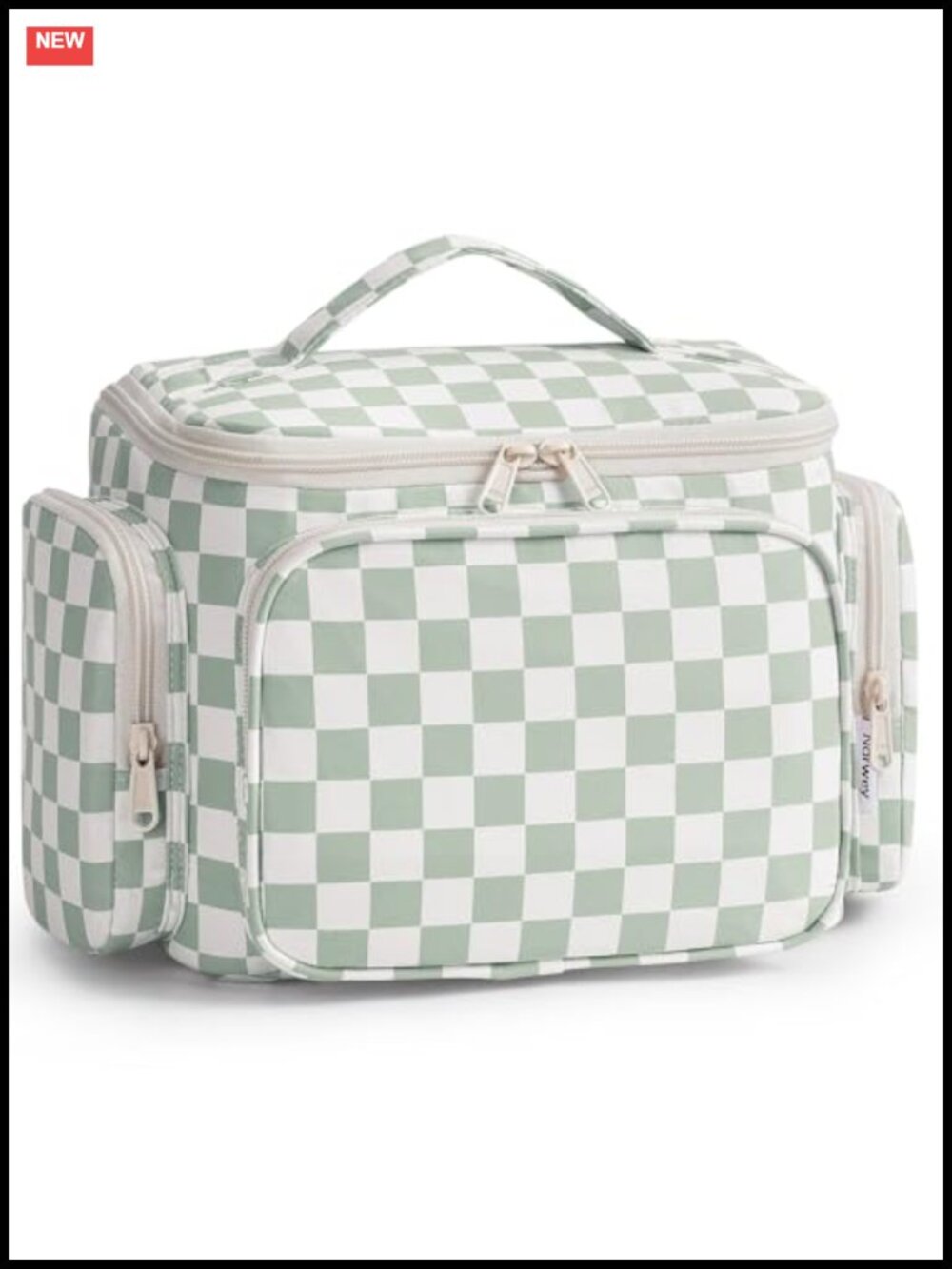 Hanging Travel Toiletry Bag - Large Cosmetic Organizer with Wide Open Design